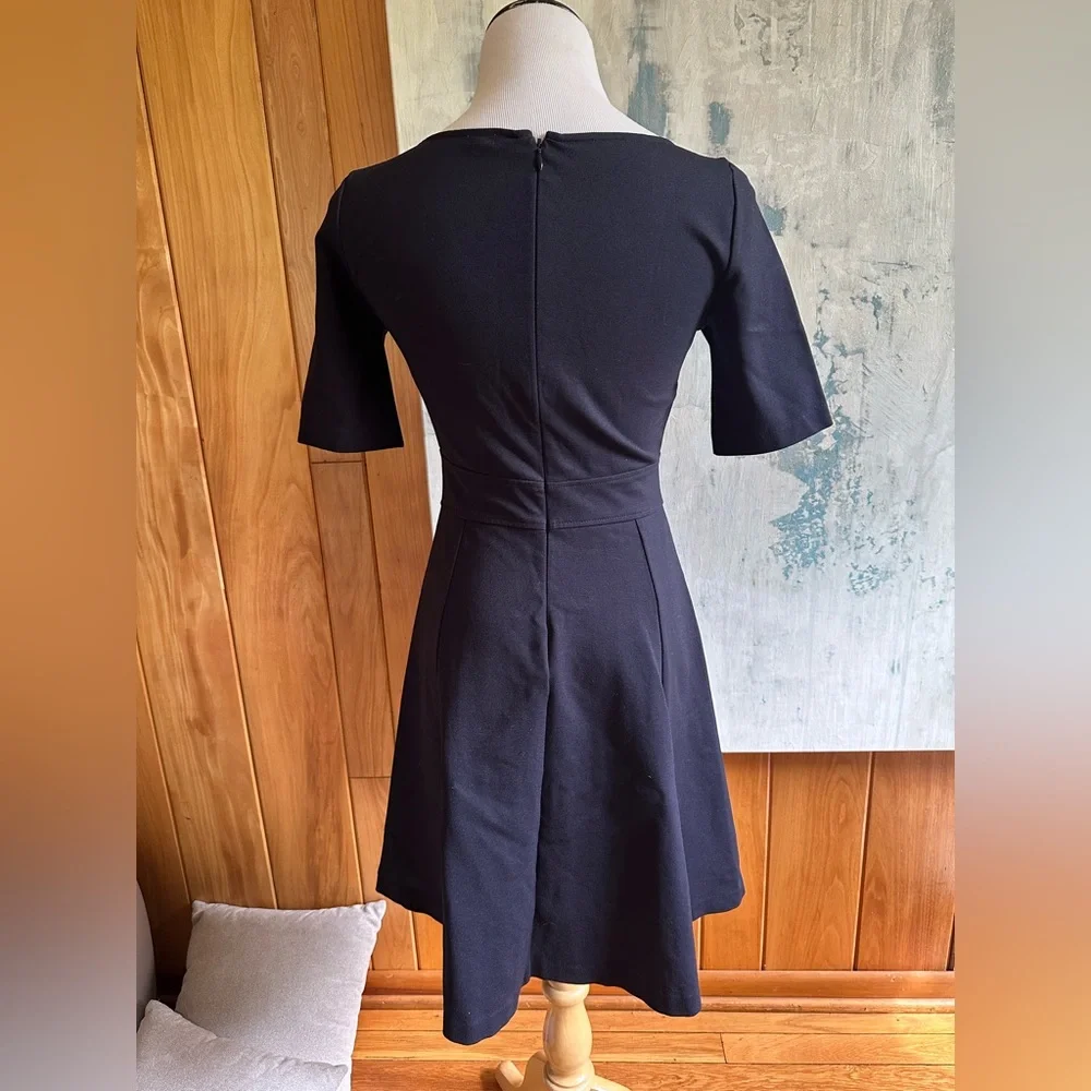 J. Crew Blue A-Line Mini Dress. Size 4.